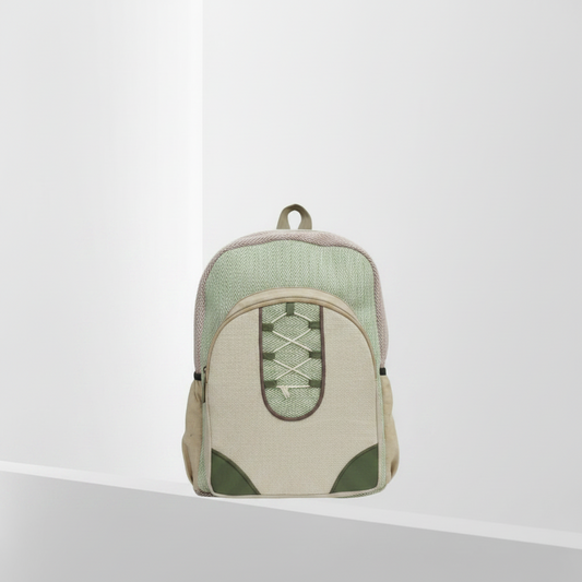 Pastel Green Hemp Day pack