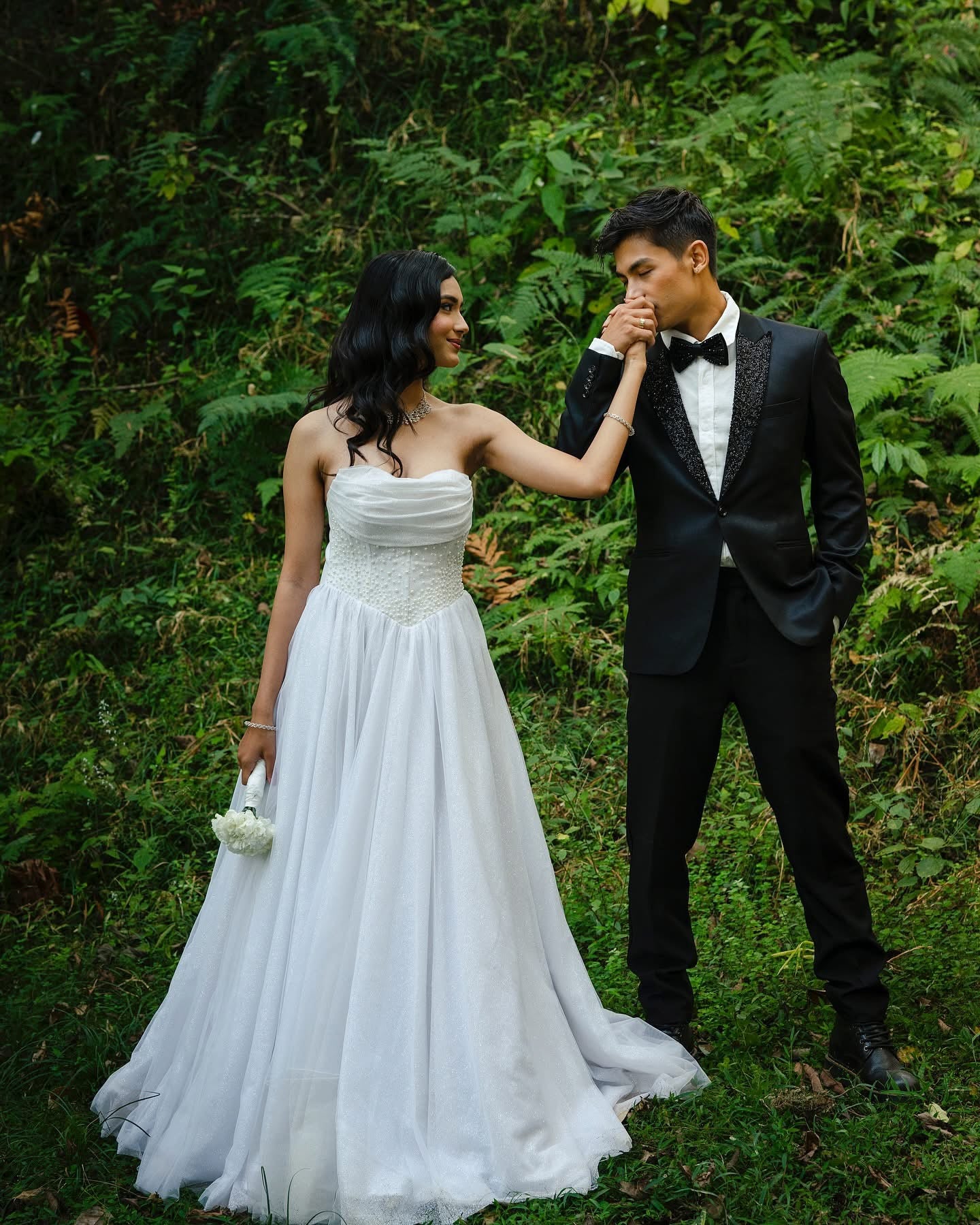 Dew Bridal White Gown