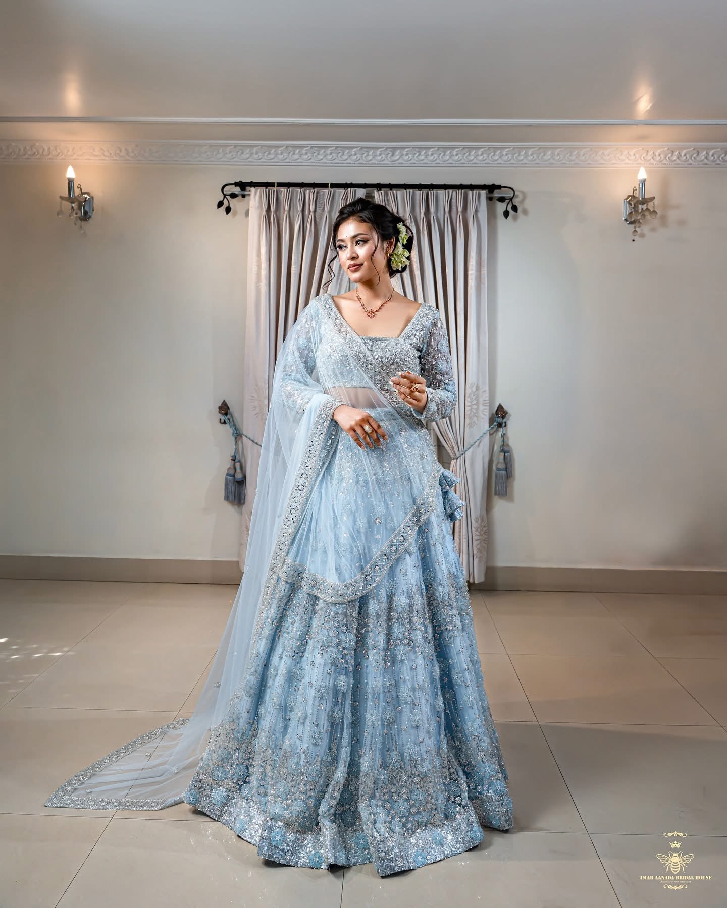 Sophistication and Radiance for Brides by Designer Niva