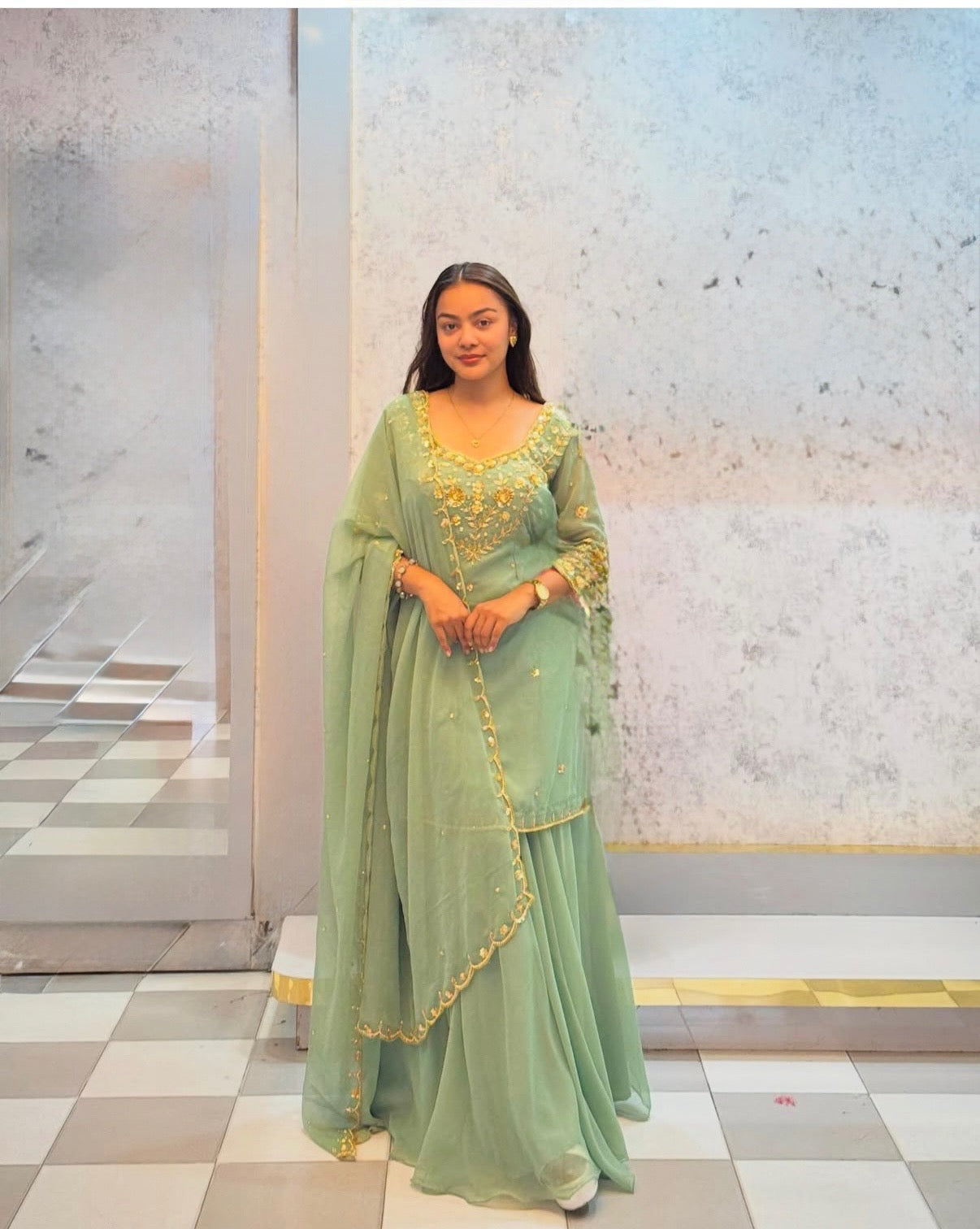 Chiffon palazzo