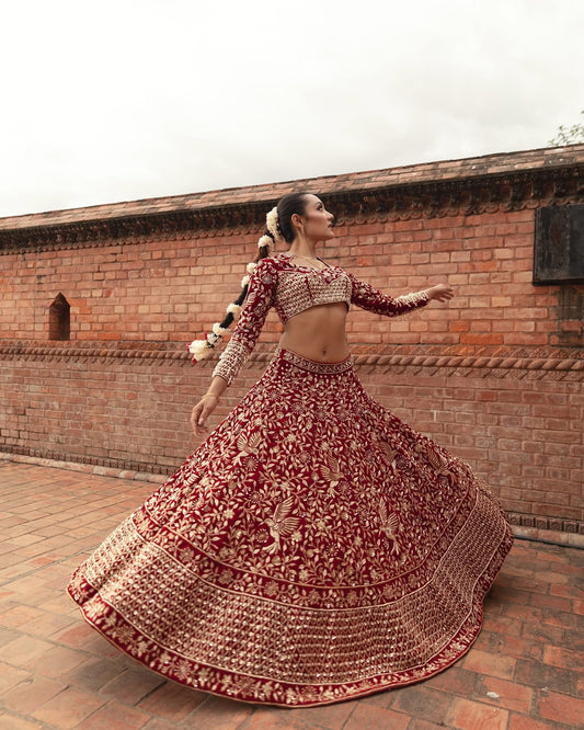 Vasantika Bridal Lehenga