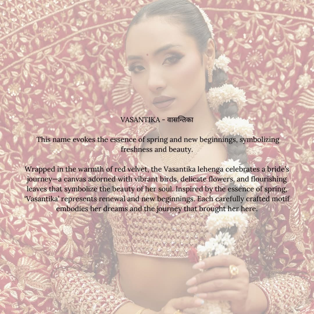 Vasantika Bridal Lehenga
