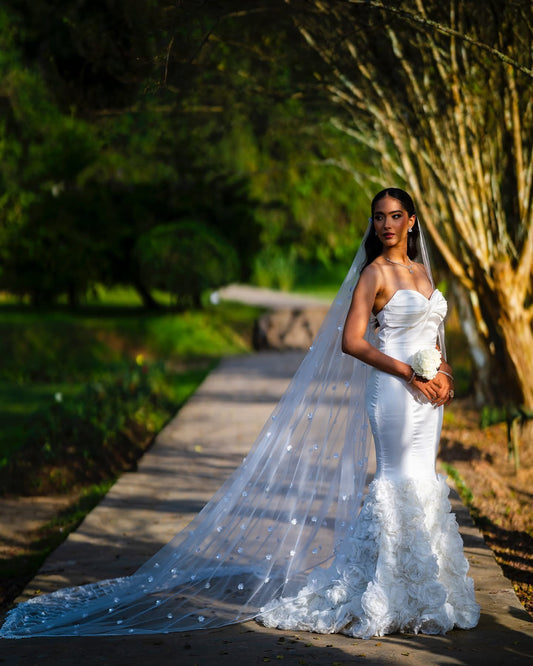 Bloom White Bridal Gown