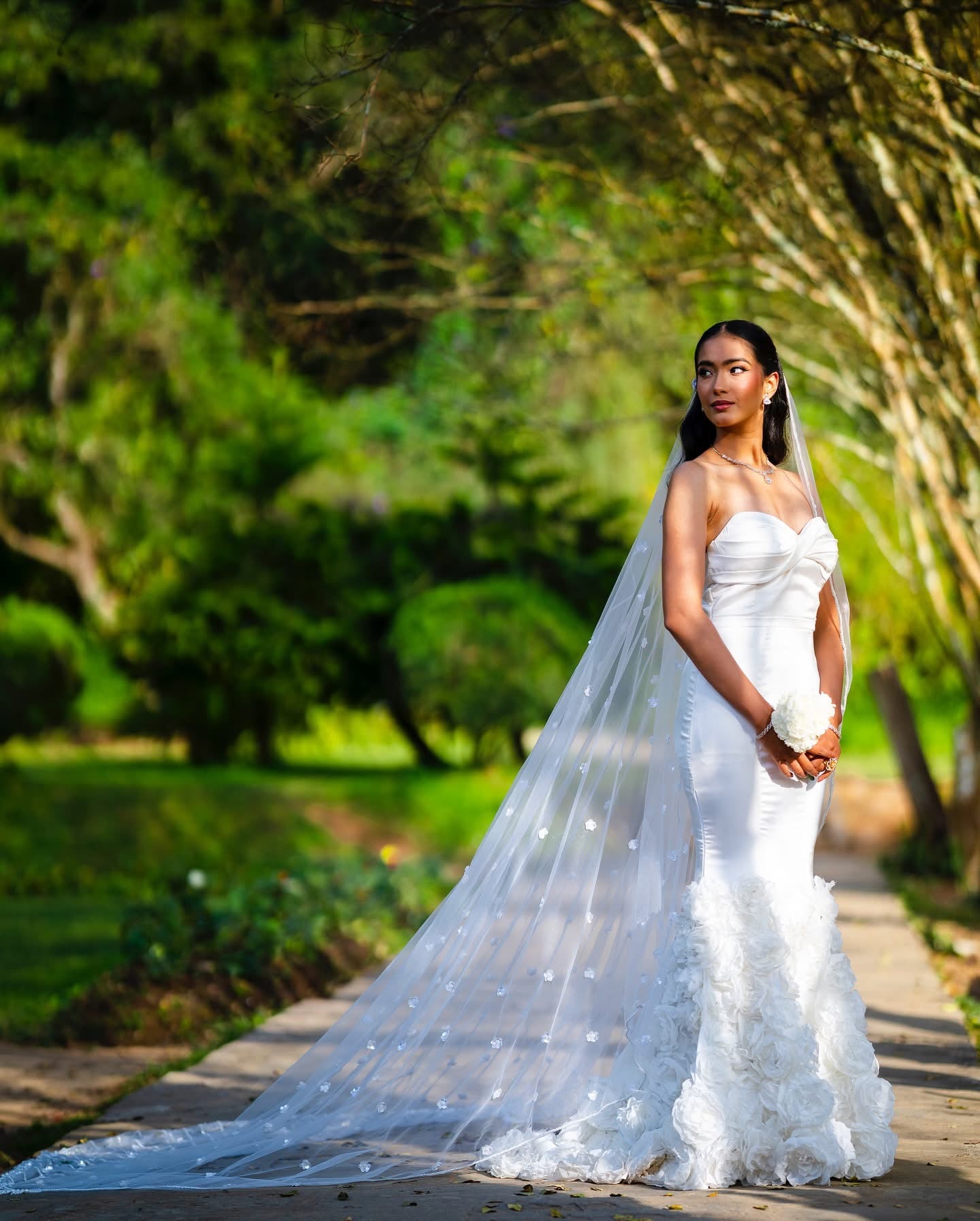 Bloom White Bridal Gown